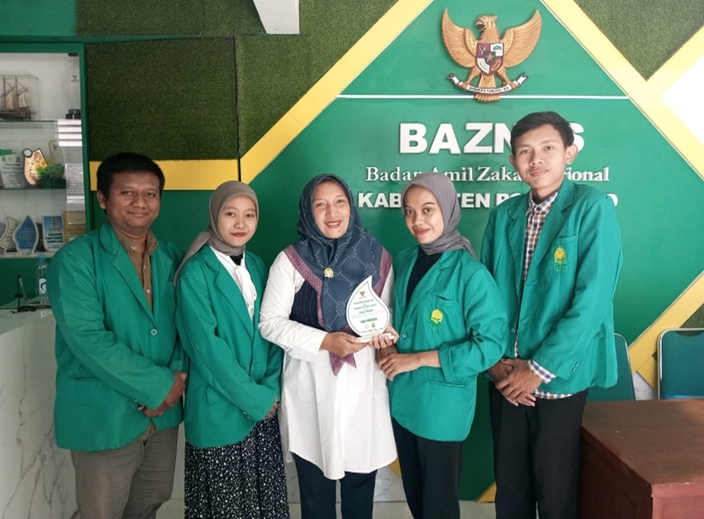 Belajar Beragam Program Penyaluran Zakat, Mahasiswa MAZAWA FEBI IAIN Ponorogo Melaksanakan Praktikum di BAZNAS